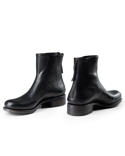 EMATYTE ST M 394 B Men One Piece Back Zip Boot Herren Schuh Stiefel Shoe horse leather black hide m 1