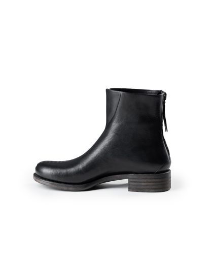 EMATYTE ST M 394 B Men One Piece Back Zip Boot Herren Schuh Stiefel Shoe horse leather black hide m 4