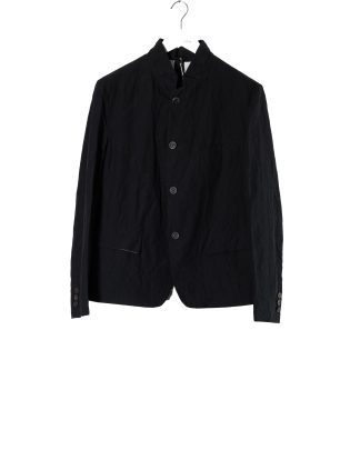 FORME D’EXPRESSION HG065 B24B Men Shrunken Jacket Herren Blazer Jacke linen cotton black hide m 1