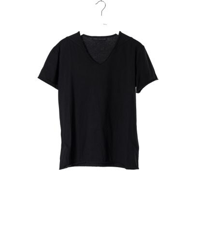 FORME D’EXPRESSION HJ010 SRNB Men ZZ V Neck T Shirt Herren Tee cotton black hide m 1