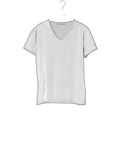 FORME D’EXPRESSION HJ010 SRNB Men ZZ V Neck T Shirt Herren Tee cotton black hide m 2