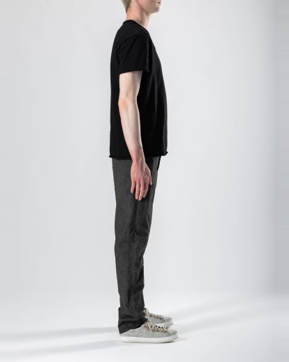 FORME D’EXPRESSION HJ010 SRNB Men ZZ V Neck T Shirt Herren Tee cotton black hide m 4