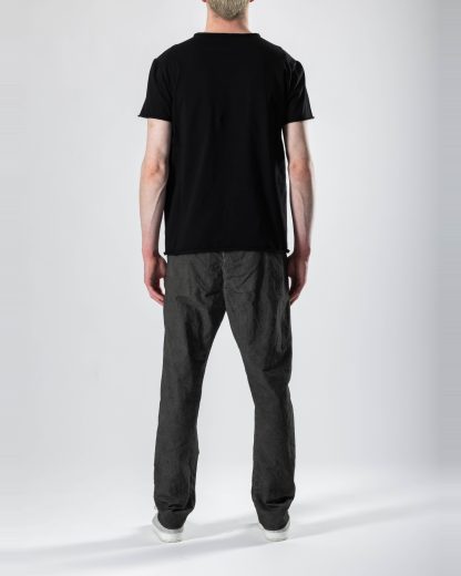 FORME D’EXPRESSION HJ010 SRNB Men ZZ V Neck T Shirt Herren Tee cotton black hide m 5