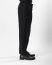 FORME D’EXPRESSION HP030 B24B Men Baggy Casual Pants Herren Hose Trousers linen cotton black hide m 4