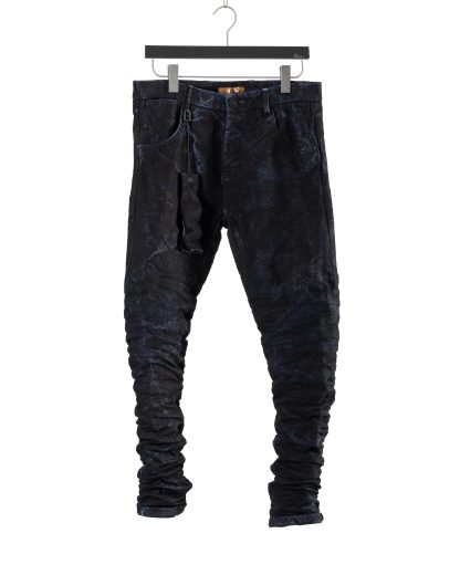 LAYER 0 5 Pocket Pants 110 men jeans herren hose trousers sail hemp aged black hide m 11