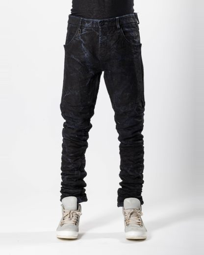 LAYER 0 5 Pocket Pants 110 men jeans herren hose trousers sail hemp aged black hide m 12
