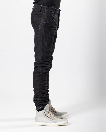LAYER 0 5 Pocket Pants 110 men jeans herren hose trousers sail hemp aged black hide m 13