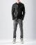 M.A+ Maurizio Amadei H222 SY 0.5 Men Med Fit Shirt Herren Hemd soft cow leather black hide m 4