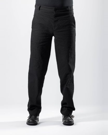 M.A+ Maurizio Amadei P367 CVPS Men 4 Pocket Straight Pants Herren Hose cotton viscose polyamide black hide m 3