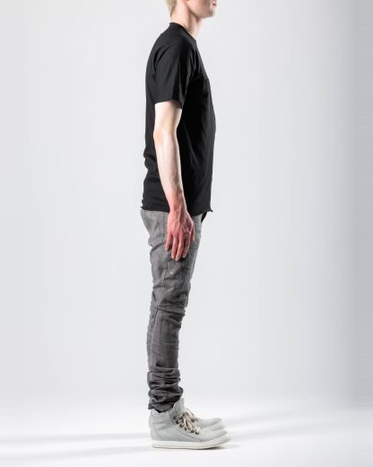 M.A+ Maurizio Amadei T211C CM JCL10 Men Hand Stitched One Piece Short Sleeve T Shirt Herren tshirt cotton black hide m 4