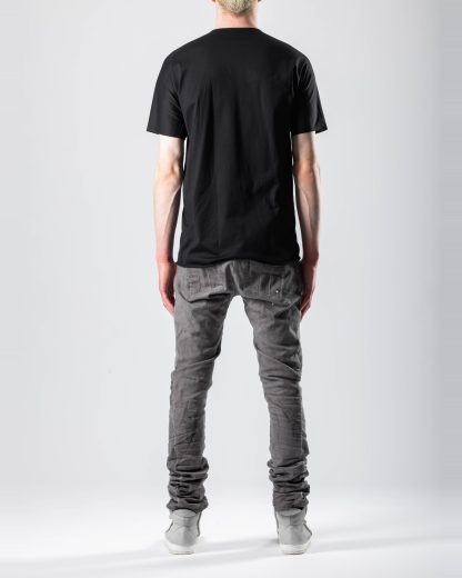 M.A+ Maurizio Amadei T211C CM JCL10 Men Hand Stitched One Piece Short Sleeve T Shirt Herren tshirt cotton black hide m 5