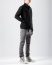 MA+ Maurizio Amadei J250 LCMR Men Trucker Jacket Herren Jacke linen cotton black hide m 5