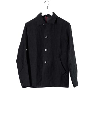 MA+ Maurizio Amadei J34 LCMR Men 2 Pocket Straight Jacket Herren Jacke linen cotton black hide m 1