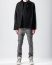 MA+ Maurizio Amadei J34 LCMR Men 2 Pocket Straight Jacket Herren Jacke linen cotton black hide m 3