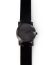 Taichi Murakami Typ 004 Watch 12H Selfwinding Uhr black clock hands black strap 925 sterling silver blackened hide m 3
