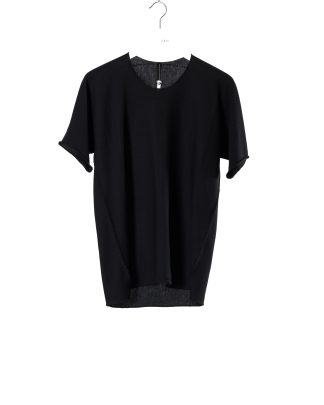 LABEL UNDER CONSTURCTION 45YTS521 ZER3:1 Men Crew Neck Arched Tee Herren T Shirt cotton black hide m 1