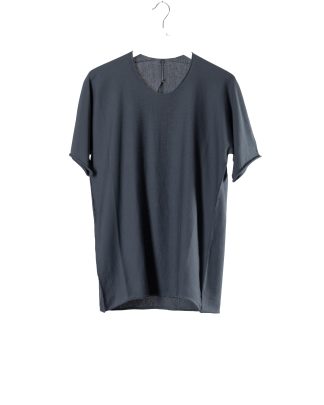 LABEL UNDER CONSTURCTION 45YTS521 ZER3:1 Men Crew Neck Arched Tee Herren T Shirt cotton grey blue hide m 1