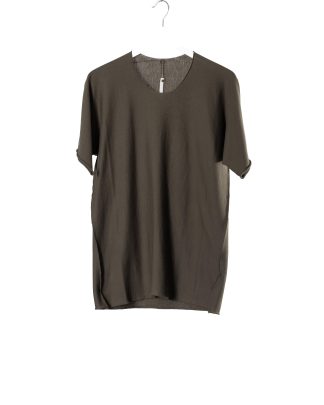 LABEL UNDER CONSTURCTION 45YTS521 ZER3:1 Men Crew Neck Arched Tee Herren T Shirt cotton military hide m 1