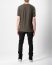 LABEL UNDER CONSTURCTION 45YTS521 ZER3:1 Men Crew Neck Arched Tee Herren T Shirt cotton military hide m 5