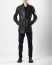 LEON EMANUEL BLANCK FP M SB 01 Men Forced Perspective Short Blazer Jacket Herren Leder Jacke perforated horse leather black hide m 5