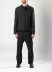 KANG M:SHJ 010 SAN Men 2 Front Pocket Shirt Jacket Herren Hemd virgin wool black hide m 4