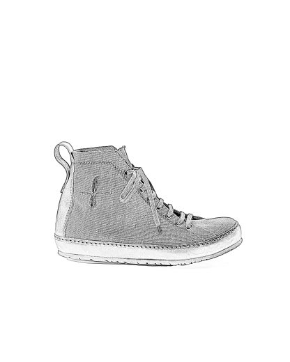 M.A+ Maurizio Amadei S92P2 R JP Men Double Fold High Top Sneaker Herren Shoe Boot Schuh cotton black hide m 2