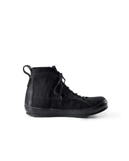 M.A+ Maurizio Amadei S92P2 R JP Men Double Fold High Top Sneaker Herren Shoe Boot Schuh cotton black hide m 5