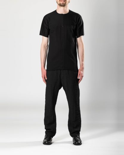 M.A+ Maurizio Amadei T211C P1 JCL10 Men Hand Stitched One Piece Short Sleeve T Shirt Herren tshirt cotton black hide m 3