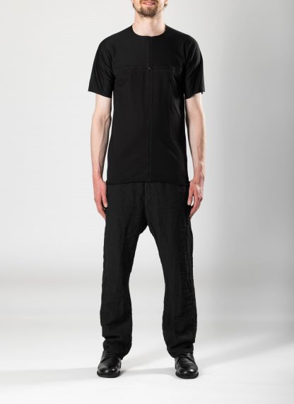 M.A+ Maurizio Amadei T211C P1 JCL10 Men Hand Stitched One Piece Short Sleeve T Shirt Herren tshirt cotton black hide m 3
