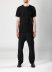 M.A+ Maurizio Amadei T211C P1 JCL10 Men Hand Stitched One Piece Short Sleeve T Shirt Herren tshirt cotton black hide m 3