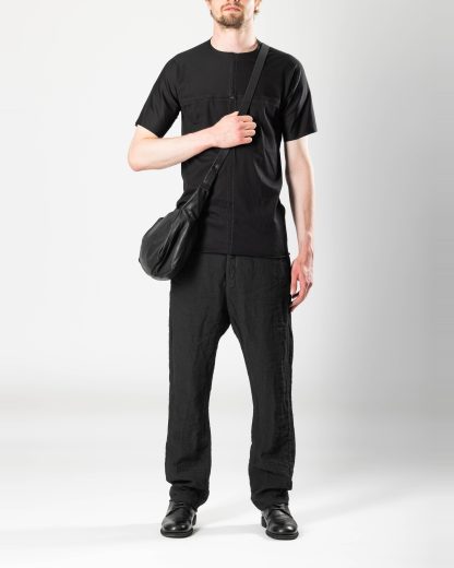 MA+ MACROSS MAURIZIO AMADEI BM22Z SY 1.0 Medium Rectangular Shoulder Bag soft cow leather black hide m 4