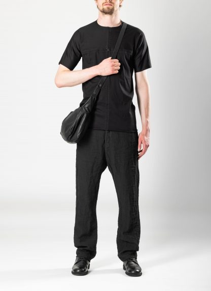 MA+ MACROSS MAURIZIO AMADEI BM22Z SY 1.0 Medium Rectangular Shoulder Bag soft cow leather black hide m 4