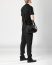 MA+ MACROSS MAURIZIO AMADEI BM22Z SY 1.0 Medium Rectangular Shoulder Bag soft cow leather black hide m 7
