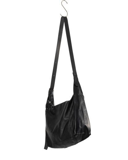 MA+ MACROSS MAURIZIO AMADEI BM30Z CUF 1.0 Large Rectangular Shoulder Bag Tasche men women horse leather black hide m 3