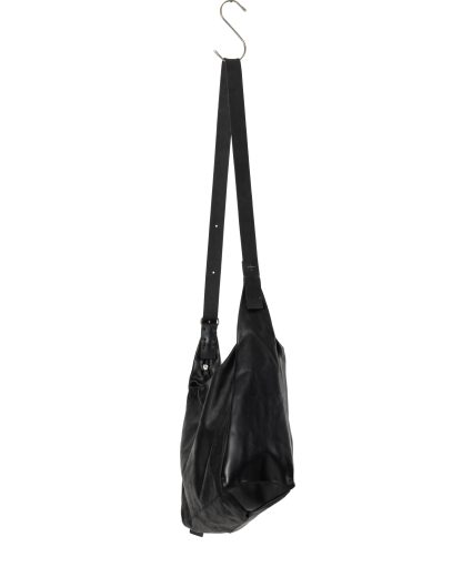 MA+ MACROSS MAURIZIO AMADEI BM30Z CUF 1.0 Large Rectangular Shoulder Bag Tasche men women horse leather black hide m 4