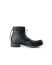 MA+ MACROSS Maurizio Amadei S1B2Z VA1.5 Men Short Back Zipper Boot With Laces Herren Schuh Shoe Stiefel cow leather vachetta black hide m 4