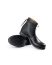 MA+ MACROSS Maurizio Amadei S1B2Z VA1.5 Men Short Back Zipper Boot With Laces Herren Schuh Shoe Stiefel cow leather vachetta black hide m 9