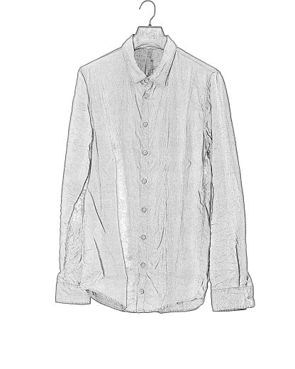 POEME BOHEMIEN SH 01 T 202 99 Men Regular Fit Shirt Herren Hemd leinen linen black hide m 2