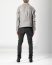 LEON EMANUEL BLANCK DIS M WS 01 Men Distortion Workers Jacket Herren Jacke cotton canvas light grey black hide m 9