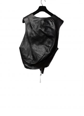LEON EMANUEL BLANCK DIS M:W EGGBAG 01 Distortion Egg Backpack Rucksack horse leather black hide m 1