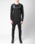 LEON EMANUEL BLANCK DIS M:W EGGBAG 01 Distortion Egg Backpack Rucksack horse leather black hide m 5