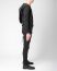 LEON EMANUEL BLANCK DIS M:W EGGBAG 01 Distortion Egg Backpack Rucksack horse leather black hide m 6