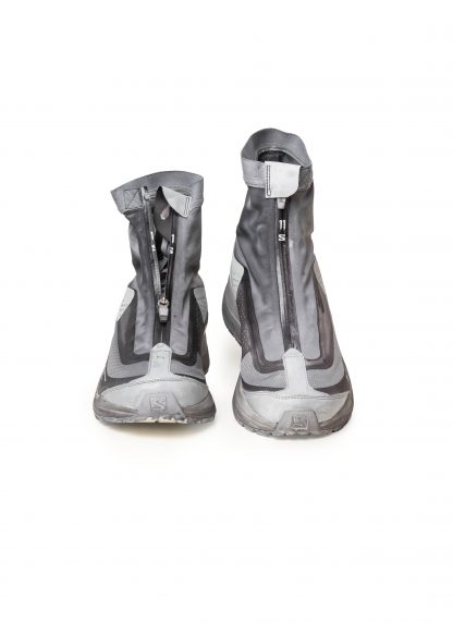 BORIS BIDJAN SABERI BBS SALOMON 11xS BAMBA2 HIGH Sneaker Object Dyed men herren light grey 007 hide m 3