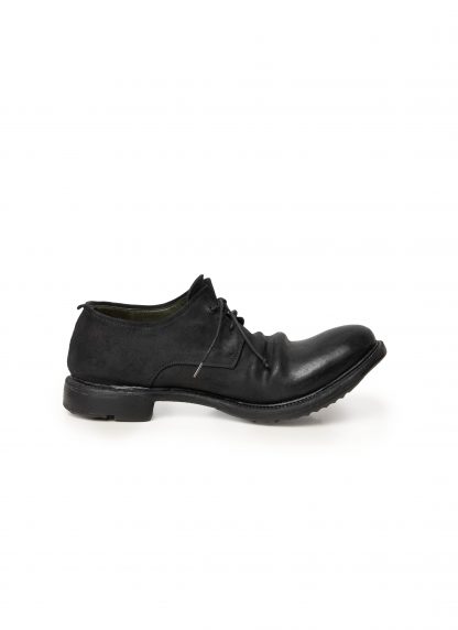 LAYER 0 1.5 H7 Men Derby Shoe Herren Schuh goodyear rubber sole horse cordovan rev black hide m 4