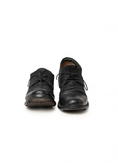 LAYER 0 1.5 H7 Men Derby Shoe Herren Schuh goodyear rubber sole horse cordovan rev black hide m 5