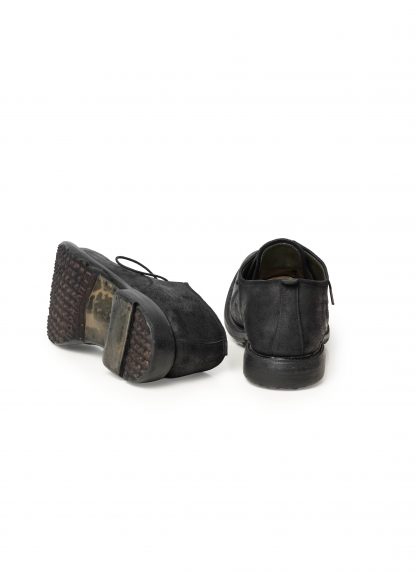 LAYER 0 1.5 H7 Men Derby Shoe Herren Schuh goodyear rubber sole horse cordovan rev black hide m 7