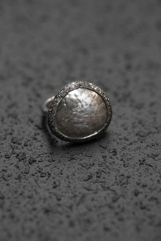 ROSA MARIA FIDJI VP S ST S DIX CO 2R Ring Jewellery Jewelry Schmuck 925 Sterling Silver Cognac Diamonds hide m 1