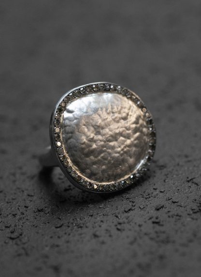 ROSA MARIA ROBERTA VP S ST C1 1:2 S DIX CO Ring Jewellery Jewelry Schmuck 925 Sterling Silver Cognac Diamonds hide m 1