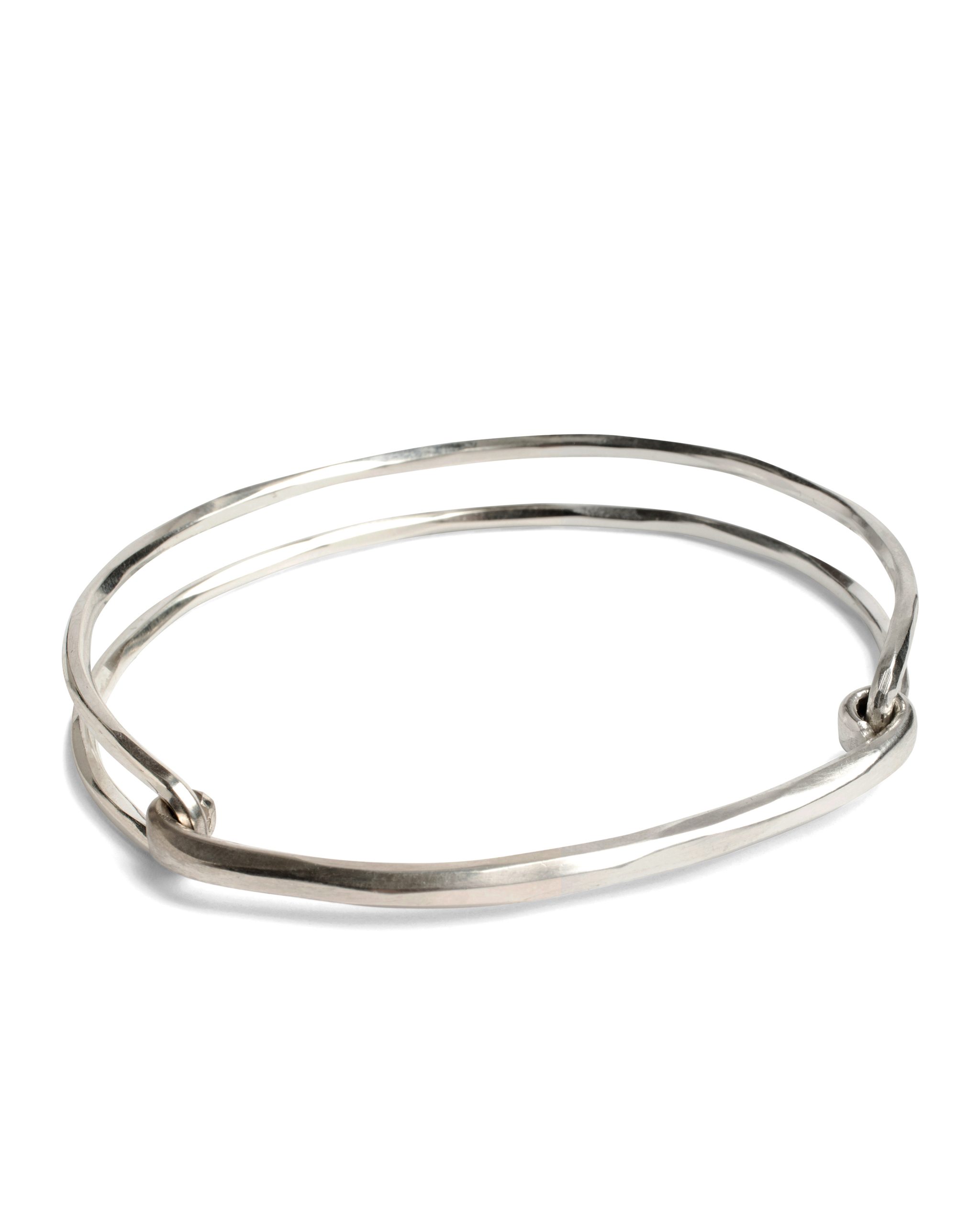 hide-m | Werkstatt Munchen M2215 Bracelet Hammered Link