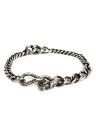 WERKSTATT MUNCHEN M2609 Bracelet Bones armband jewellery jewelry schmuck 925 Sterling Silver hide m 11